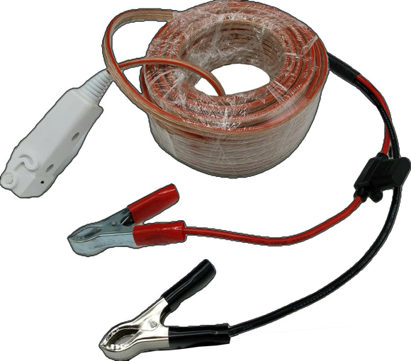 ABBACCHIATORE ELETTRICO ULIX7 12V 7VELOCITA' + CAVO BATTERIA AUTO 15 METRI